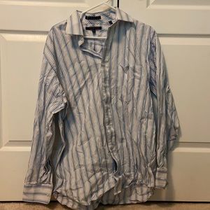 Tommy Hilfiger blue striped shirt